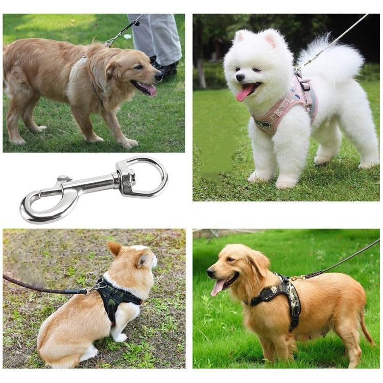 Stainless Steel Swivel Single Hook Pet Leash Hook, Specification: 80mm