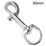 Stainless Steel Swivel Single Hook Pet Leash Hook, Specification: 90mm