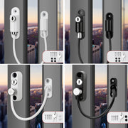 Children High-rise Anti-fall Safety Lock Window Push Limiter, Color: Black (High Standard)