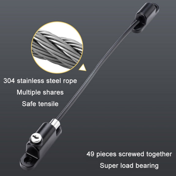 Children High-rise Anti-fall Safety Lock Window Push Limiter, Color: Black (High Standard)