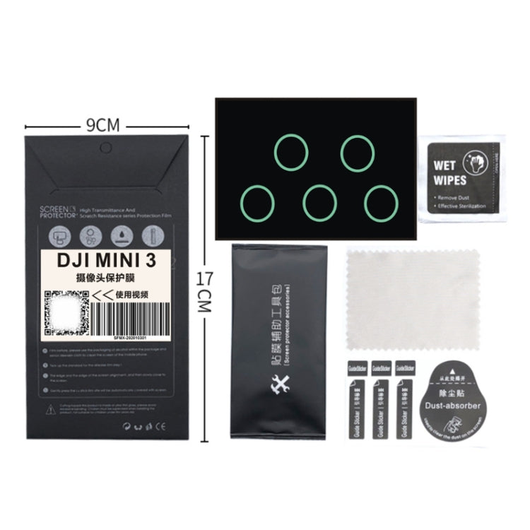 MN3-BHM-SF For DJI Mini 3 Pro Sensor + Lens Protector Anti -Scratch And Anti -Bump Accessories(Black)