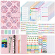 A6 Cash Budget Book Schedule Weekly Plan Monthly Plan Loose-leaf Notepad(Pink) - Notebooks by PMc TechLife | Online Shopping South Africa | PMc TechLife | Buy Now Pay Later Mobicred