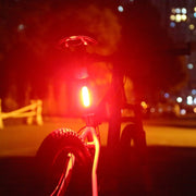 LED Rechargeable Bicycle Warning Strip Tail Light(OPP Red Light)