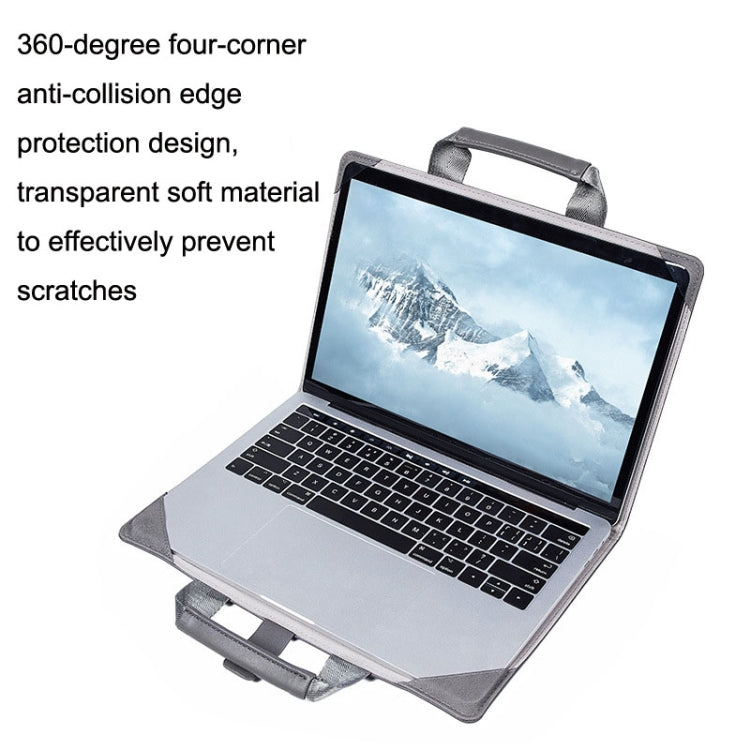 Laptop Bag Protective Case Tote Bag For MacBook Pro 15.4 inch, Color: Black