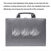 Laptop Bag Protective Case Tote Bag For MacBook Pro 15.4 inch, Color: Dark Gray