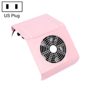 40W Nail Art Vacuum Cleaner Dust Collector, Specification: US Plug (Pink)