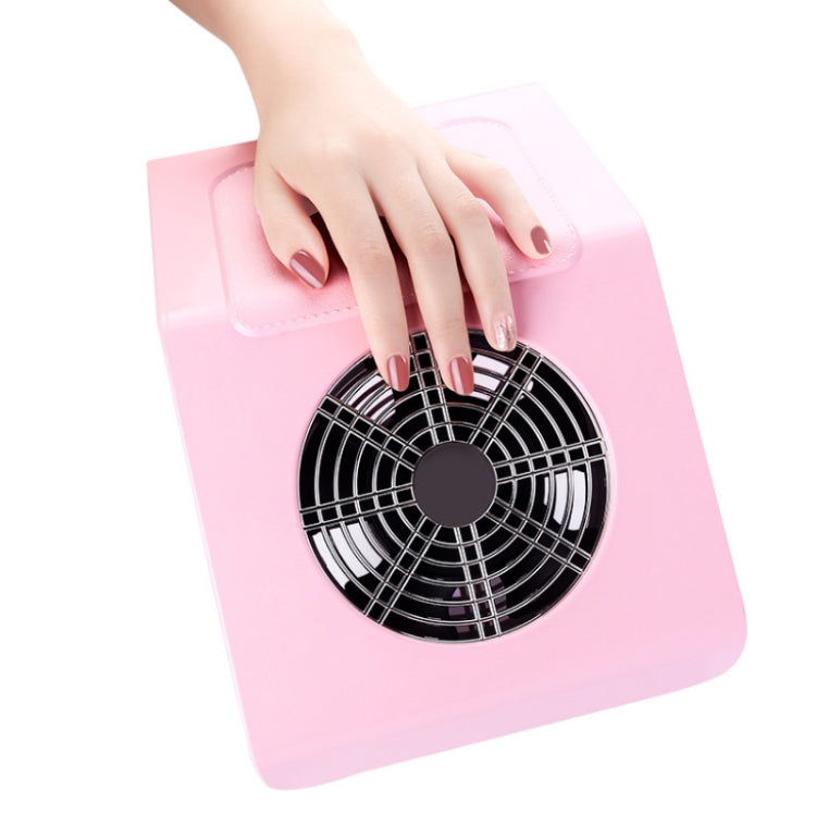 40W Nail Art Vacuum Cleaner Dust Collector, Specification: EU Plug (Pink)