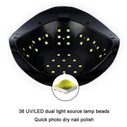 BLUEQUE 168W LED Nail Art Phototherapy Baking Lamp(US Plug)