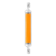 118mm 20W R7S LED COB Dimmer Glass Lamp Double-end Horizontal Plug-in Light(220V Warm White Light) - COB LED Light by PMC TechLife | Online Shopping South Africa | PMC TechLife