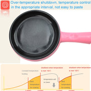 350W Electric Egg Omelette Cooker Frying Pan Steamer Cooker,EU Plug,Style: Single Layer Set Yellow
