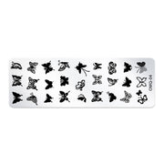 5 PCS Nail Art Print Template Nail Art Tools(OMQ-04)