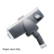 35mm Vacuum Cleaner Accessories Floor Brush Head For Haier / Midea(Light Grey)