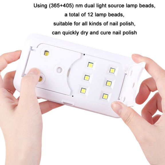 BLUEQUE USB Powered Nail Manicure Handheld UV Phototherapy Machine(Mini-10)