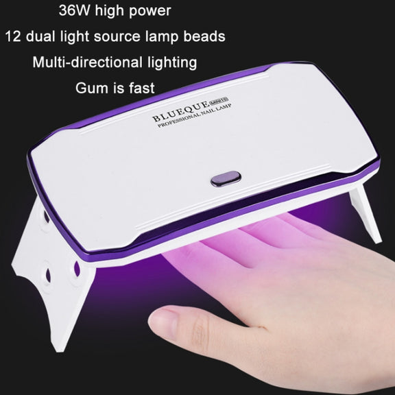 BLUEQUE USB Powered Nail Manicure Handheld UV Phototherapy Machine(Mini-10)