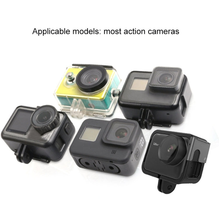 TUYU Motorcycle Helmet Chin Action Camera Mobile Phone Mounting Bracket Blue Bracket+Mobile Phone Clip