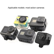 TUYU Motorcycle Helmet Chin Action Camera Mobile Phone Mounting Bracket Blue Bracket+Mobile Phone Clip