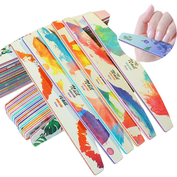 GJ0507 6 In 1 Nail Art Tools Polish Nails Scrub Strips(Christmas)