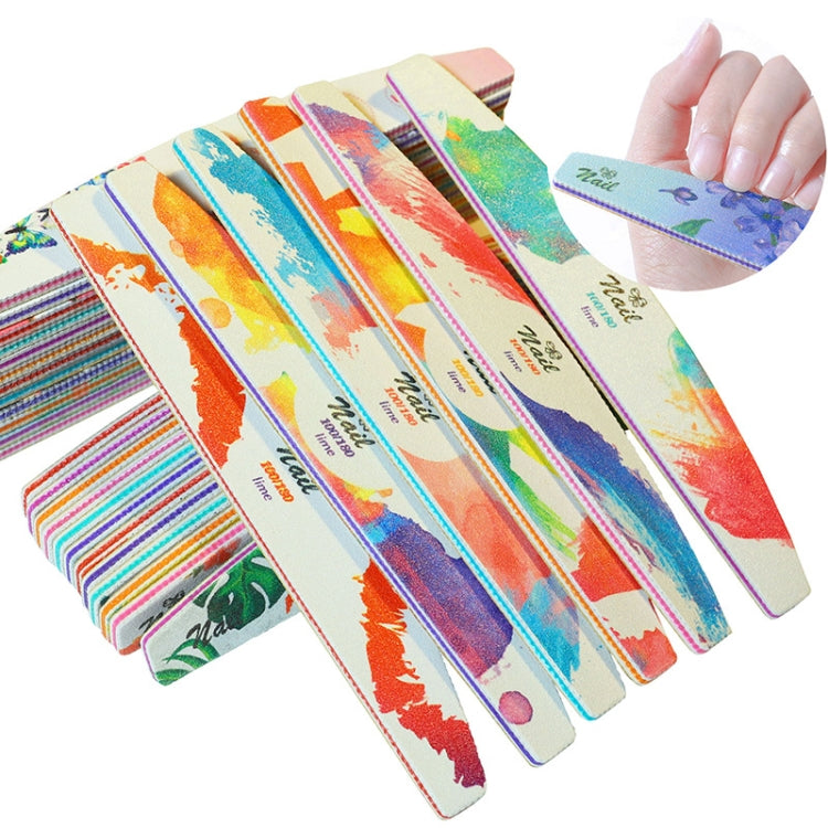 GJ0507 6 In 1 Nail Art Tools Polish Nails Scrub Strips(Christmas)