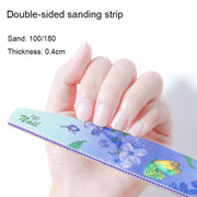 GJ0507 6 In 1 Nail Art Tools Polish Nails Scrub Strips(Christmas)