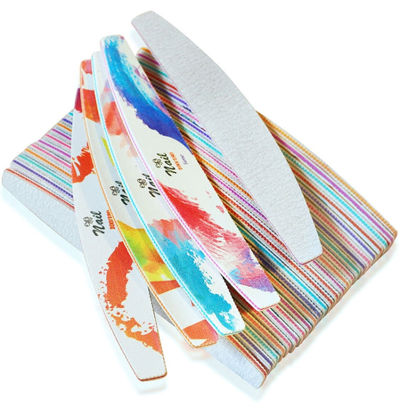 GJ0507 6 In 1 Nail Art Tools Polish Nails Scrub Strips(Christmas)