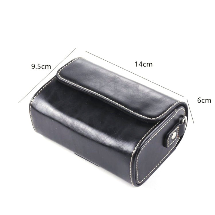 For Canon G7X3 / G5X2 / Sony ZV1RX1007 / RICOH GR3 Camera Leather Case(Light Brown)