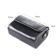 For Canon G7X3 / G5X2 / Sony ZV1RX1007 / RICOH GR3 Camera Leather Case(Light Brown)