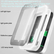 4L  45W Home Car Dual Purpose Refrigerator With Touch Light Makeup Mirror,CN Plug(White)