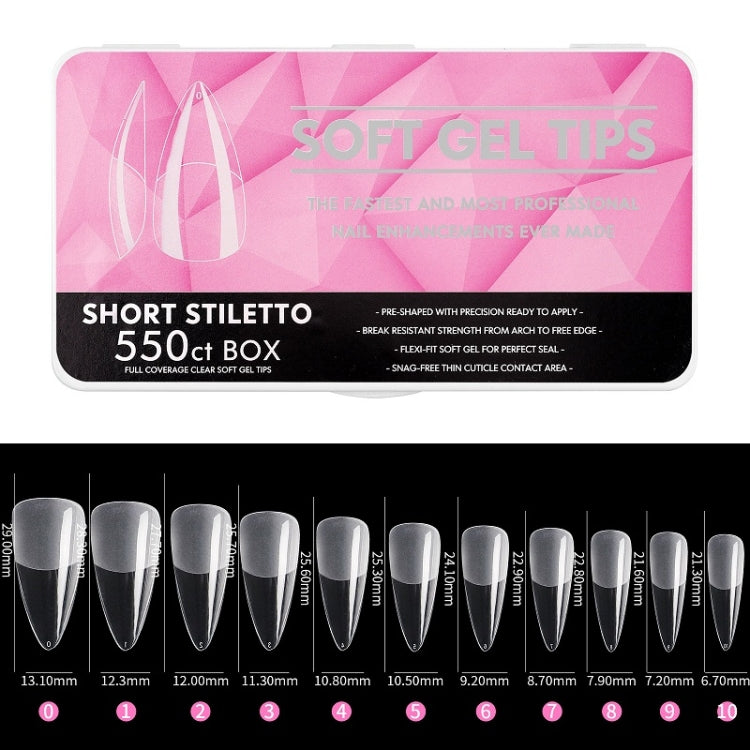 Scratch-free Ultra-thin Seamless Manicure Nail Plate, Shape: 02 Half Sand Water Droplets