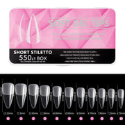 Scratch-free Ultra-thin Seamless Manicure Nail Plate, Shape: 02 Half Sand Water Droplets