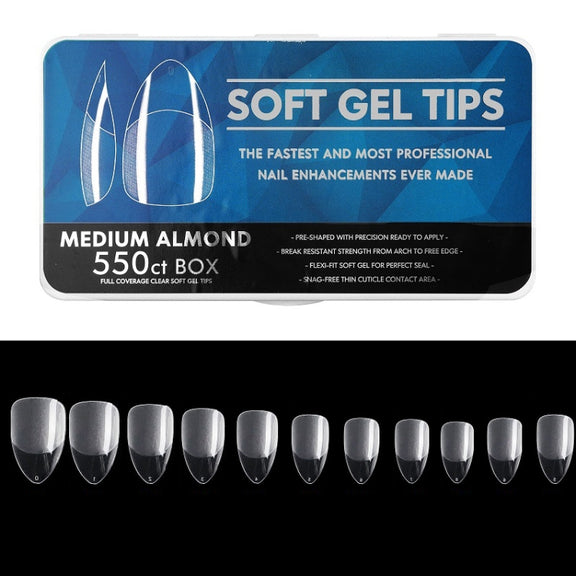 Scratch-free Ultra-thin Seamless Manicure Nail Plate, Shape: 04 Half Sand Short Water Drop