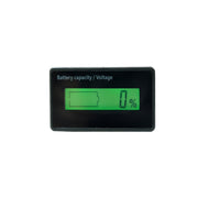 L6133 LCD Electric Motorcycle Power Display, Style: Button Rear Green Backlight