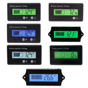L6133 LCD Electric Motorcycle Power Display, Style: Internal Blue Backlight