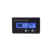 L6133 LCD Electric Motorcycle Power Display, Style: Button Front Blue Backlight