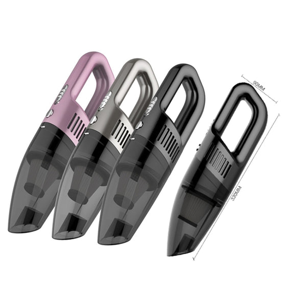 L2554 Car Portable Handheld High-power Small Wired Vacuum Cleaner, Color: Elegant Black