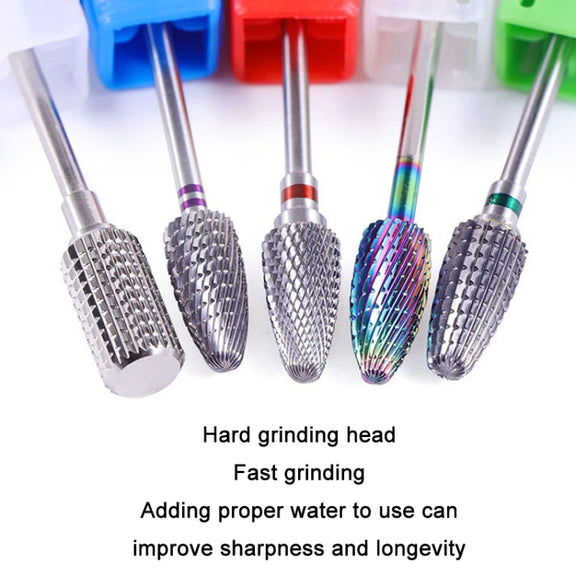 Tungsten Steel Nail Polishing And Polishing Head Nail Art Tools(OMW-36)