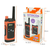 Children Walkie-talkie Remote Wireless Call  Parent-child Interactive Toy Phone(Yellow)