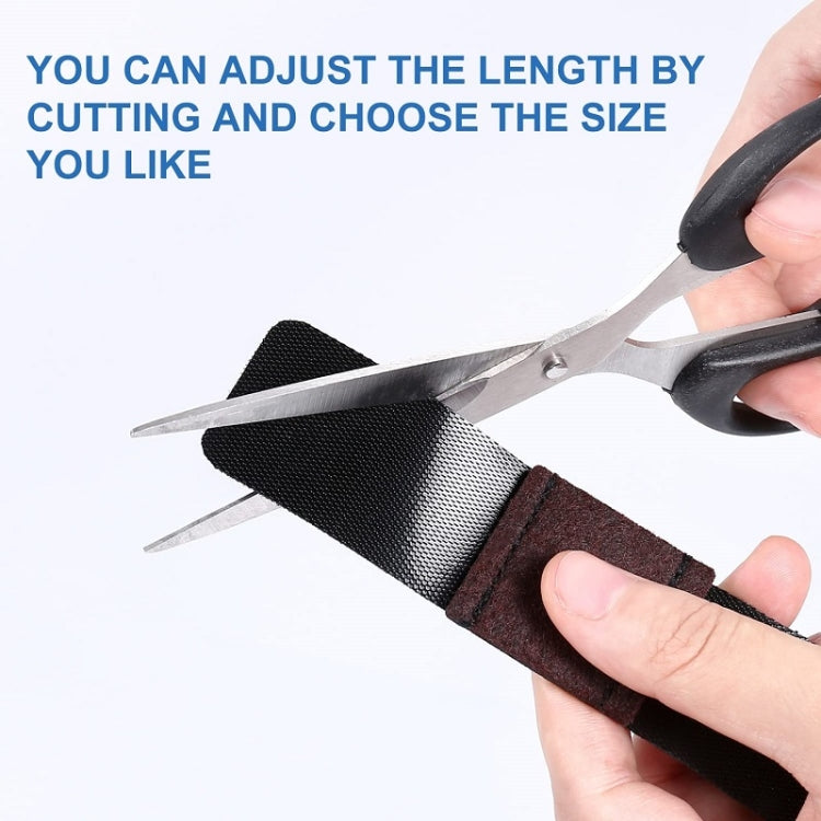6 PCS U-shaped Iron Tube Dining Table Foot Cover Office Computer Chair Leg Protector(18-35mm)