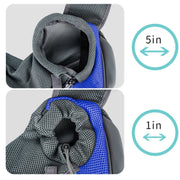 Pet Bag Widened Shoulder Strap Breathable Messenger Cat Bag,Size: Small(Pink)