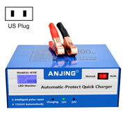 ANJING AJ-618E Battery Charger Car Battery Repairer, Model: US Plug