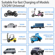 ANJING AJ-618E Battery Charger Car Battery Repairer, Model: UK Plug