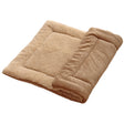 Double Sided Pet Mat Four Seasons Warm Dog Blanket,Size: L(Wick Strip Khaki) - free shipping - PMC TechLife - Order now!