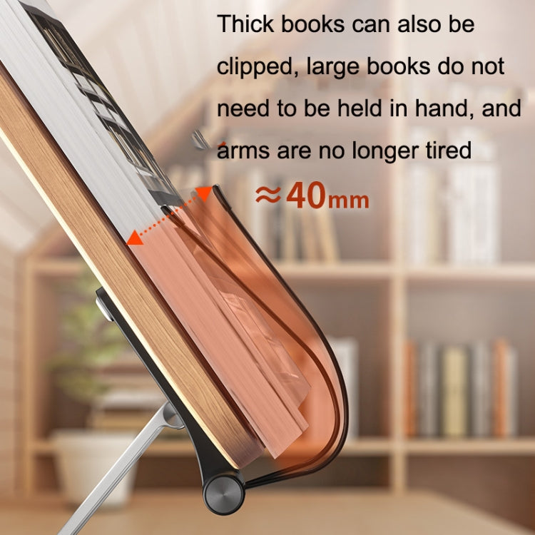 R04 Reading Bookshelf Desktop 360-degree Rotation Multi-function Liftable Tablet Bracket