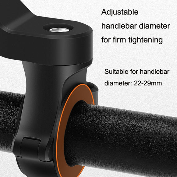 WEST BIKING YP0715060 Bicycle Strong Magnetic Attraction 360 Degree Rotating Navigation Phone Bracket(Black)