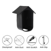 Surveillance Camera Cover Silicone Cover For Eufy 2C(Black)