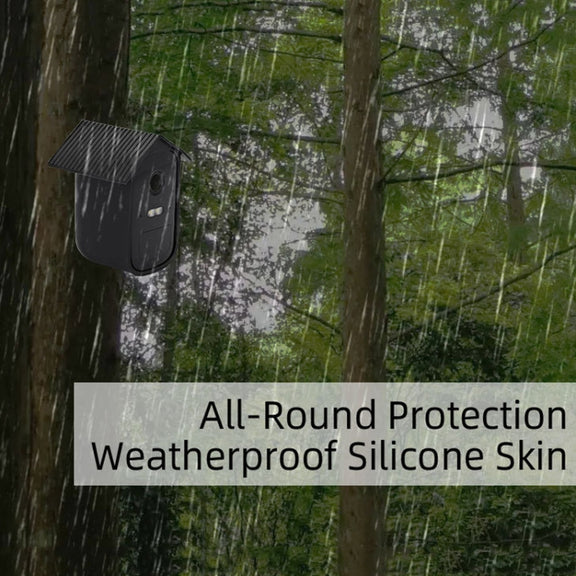 Surveillance Camera Cover Silicone Cover For Eufy 2C(Black)