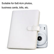 3 Inch PU Leather Retro Photo Album Photo Storage Commemorative Book(Pink)
