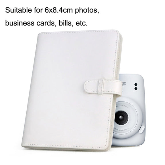 3 Inch PU Leather Retro Photo Album Photo Storage Commemorative Book(Brown)