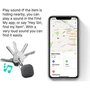 Nutale F11X Bluetooth Phone Key Anti-Lost Tracker Alarm(Gray)