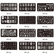 Butterfly Dream Nail Art Printed Steel Plate(E084-3)