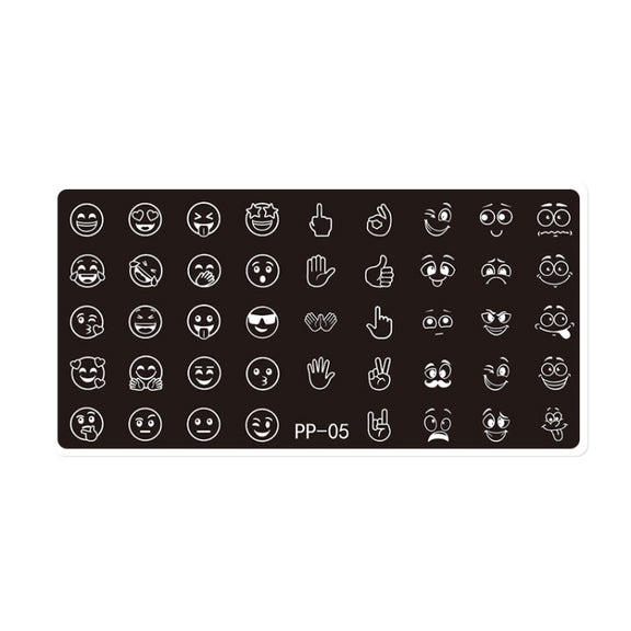 Butterfly Dream Nail Art Printed Steel Plate(E084-5)